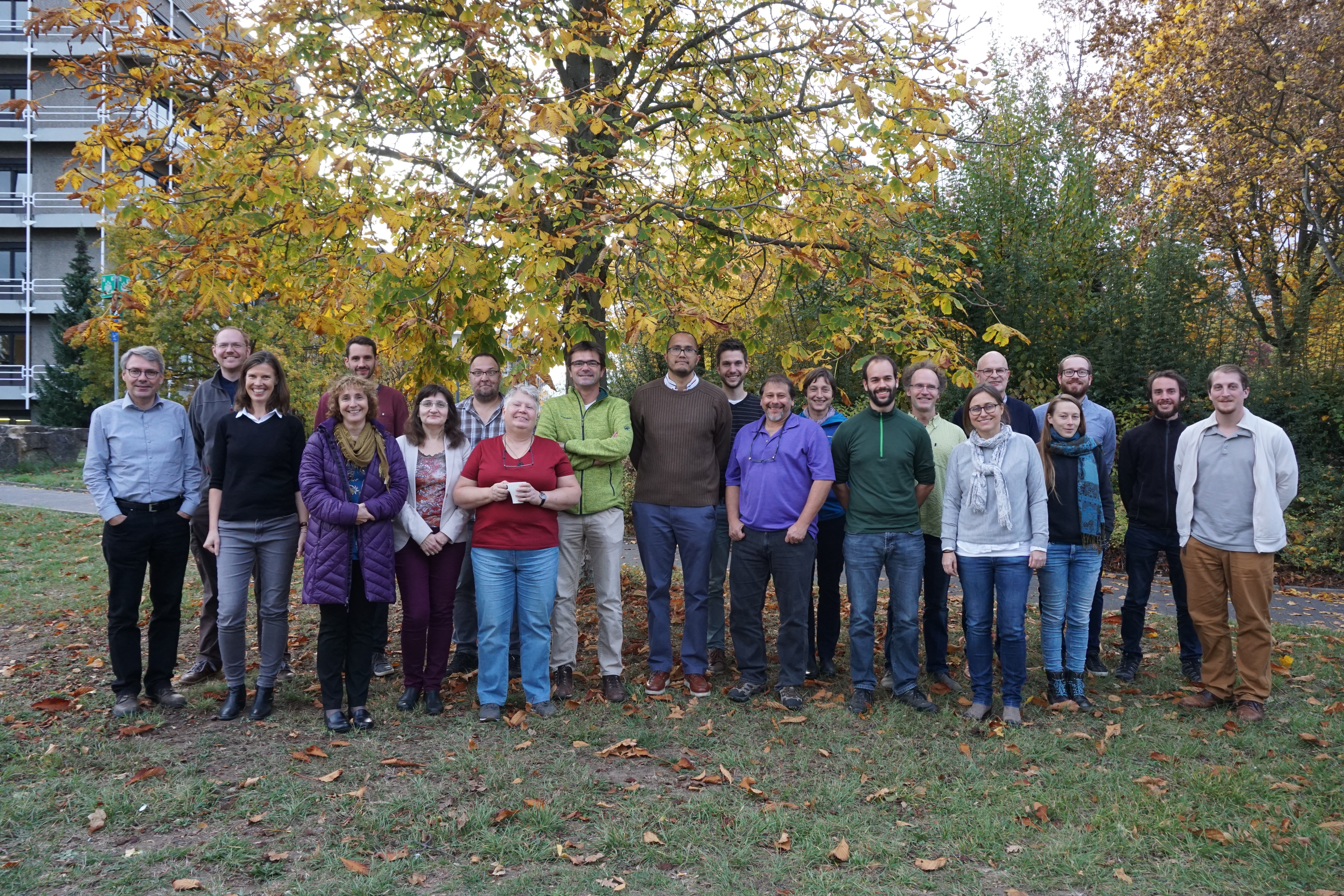 participants of OCTAV meeting in Mainz in 2018