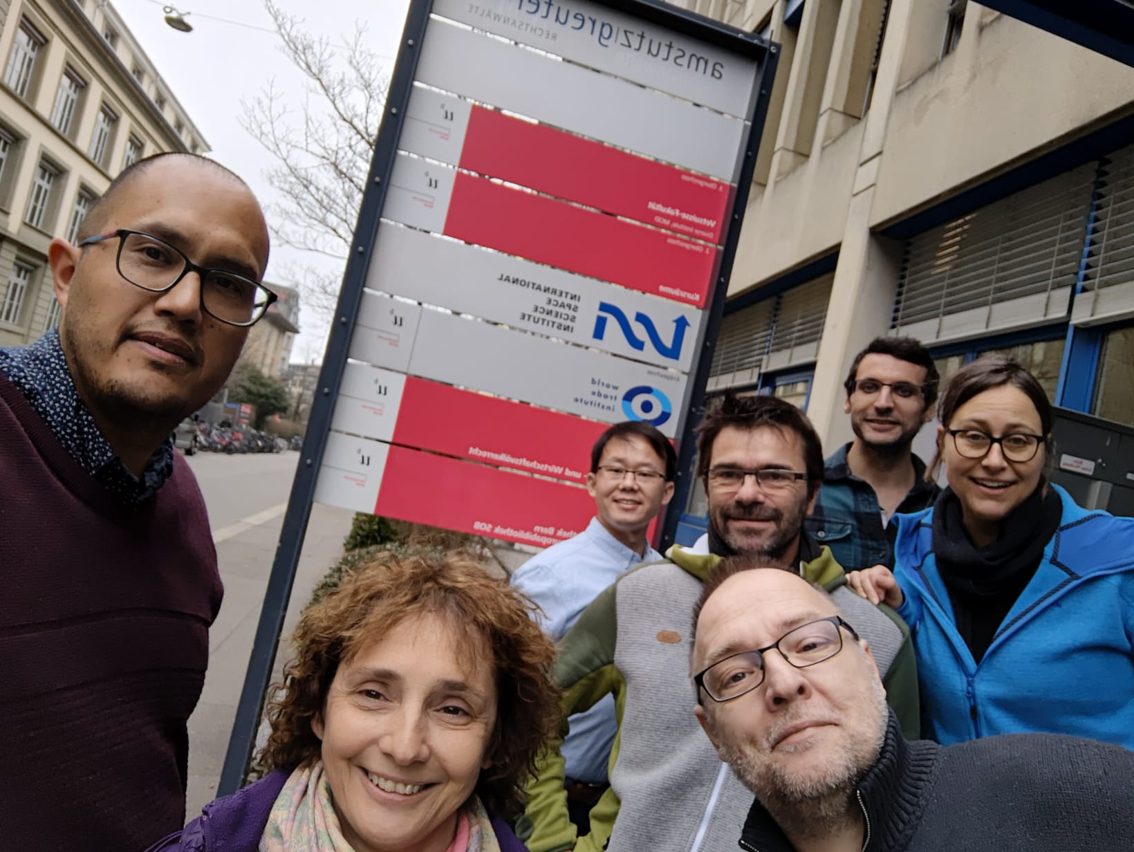 Participants of the OCTAV meeting at the ISSI-workshop in Berne